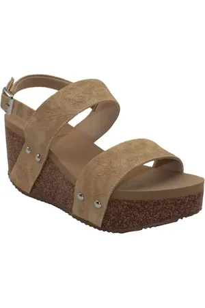 Volatile Summer Love Platform Wedge Sandal in at Nordstrom, Size 10