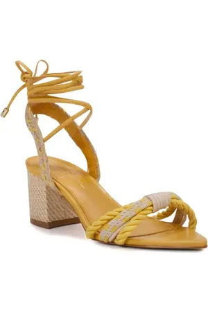Jessica Simpson Prim Ankle Wrap Pointed Toe Sandal in at Nordstrom, Size 6.5