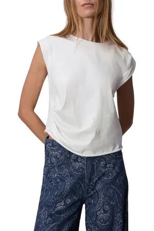 RAG&BONE Mica Gathered Muscle Tee in at Nordstrom, Size Xx-Small