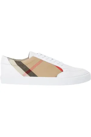 Burberry Salmond Check Low Top Sneaker in at Nordstrom, Size 5Us