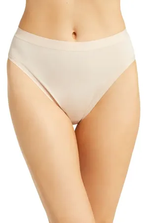 Wacoal Understated Cotton Blend High Leg Briefs in at Nordstrom, Size Xx-Large