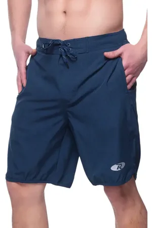 Rokka & rolla Quick-Dry Stretch Swim Trunks with Adjustable Waistband in at Nordstrom, Size Large
