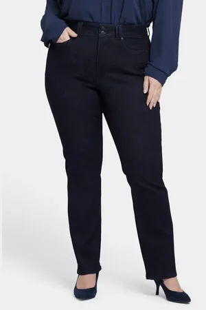 NYDJ Marilyn Hollywood High Waist Straight Leg Jeans in at Nordstrom, Size 20W