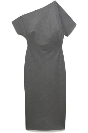 MANGO Asymmetric One-Shoulder Dress in at Nordstrom, Size 2