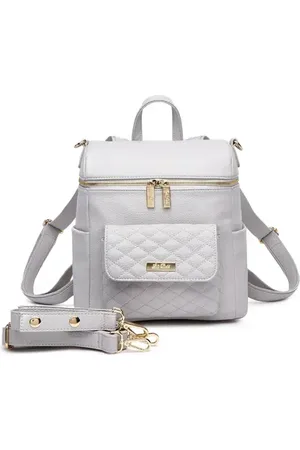 Luli Bebe Petit Monaco Faux Leather Diaper Bag in at Nordstrom