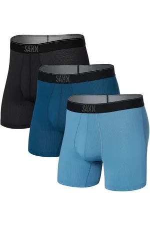 SAXX Assorted 3-Pack Quest Quick Dry Mesh Boxer Briefs in at Nordstrom, Size Small