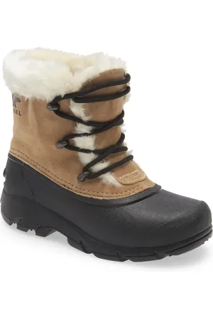 sorel Snow Angel Faux Fur Detail Waterproof Boot in at Nordstrom, Size 5