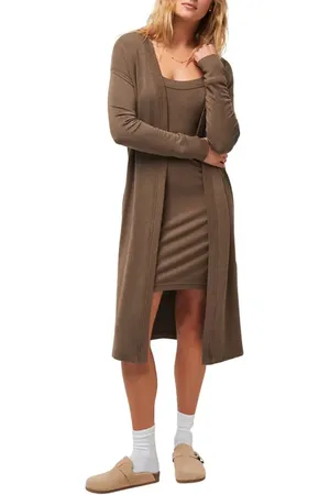 Travis Mathew Resort Use Long Cardigan in at Nordstrom, Size Large