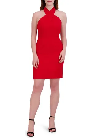 Julia Jordan Halter Neck Sheath Dress in at Nordstrom, Size 2