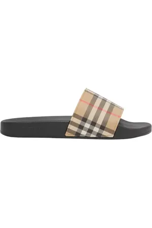 Burberry Furley Vintage Check Slide Sandal in at Nordstrom, Size 5Us