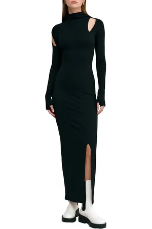 Marcella Park Mock Neck Long Sleeve Dress in at Nordstrom, Size X-Small