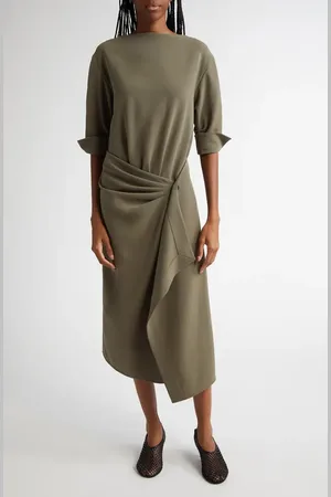 Proenza Schouler Maisie Matte Double Crepe Dress in at Nordstrom, Size 12