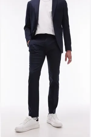 Topman Skinny Fit Textured Dress Pants in at Nordstrom, Size 36 X 32
