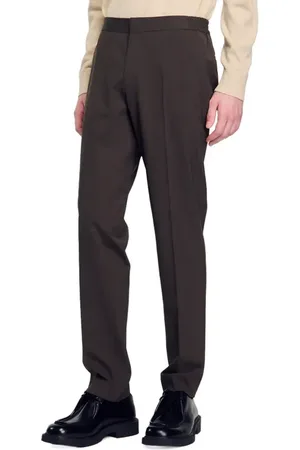 Sandro Straight-leg trousers in at Nordstrom, Size 4633 Eu