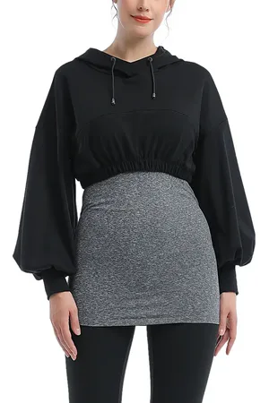 Kimi and Kai Aroa Active Maternity/Nursing Hoodie in at Nordstrom, Size X-Small