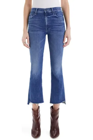 Mother The Insider Step Hem Crop Bootcut Jeans in at Nordstrom, Size 24