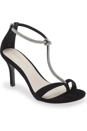 KOKO + PALENKI Odette Pav?? Crystal T-Strap Sandal in at Nordstrom, Size 6.5