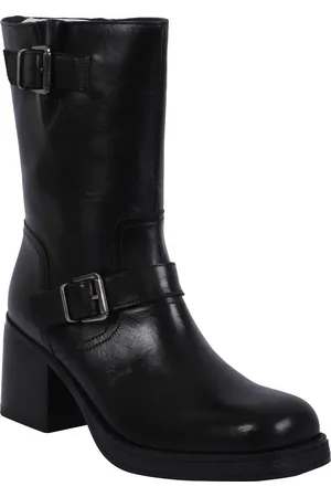 Kenneth Cole Janice Block Heel Engineer Boot in at Nordstrom, Size 6.5