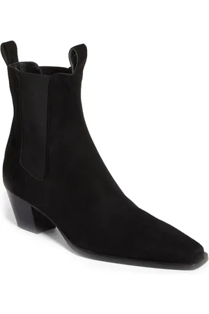 Totême The City Block Heel Chelsea Boot in at Nordstrom, Size 6Us