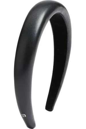 Alexandre de Paris Padded Leather Headband in at Nordstrom