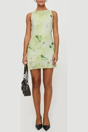Princess Polly Floral Sleeveless Minidress in at Nordstrom, Size 2