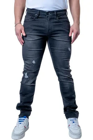 Maceoo Tipped Athletic Fit Stretch Jeans in at Nordstrom, Size 30 X 32
