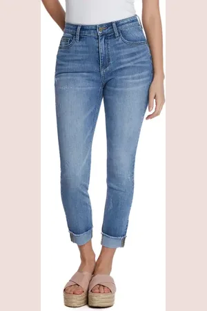 HINT OF BLU Cuffed Crop Skinny Jeans in at Nordstrom, Size 25