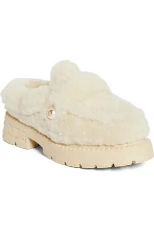 Jimmy Choo Shea Genuine Shearling Loafer Mule in at Nordstrom, Size 8.5Us