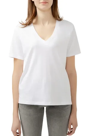 JAG V-Neck Cotton & Modal T-Shirt in at Nordstrom, Size Small