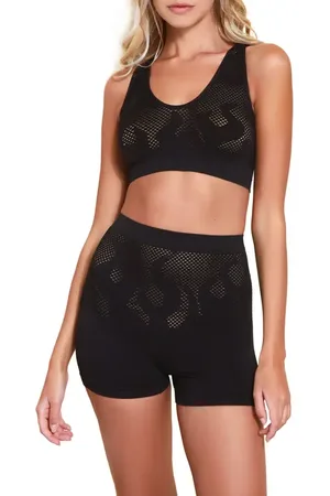 HAUTY Seamless Fire Pattern Bralette & Panties Set in at Nordstrom