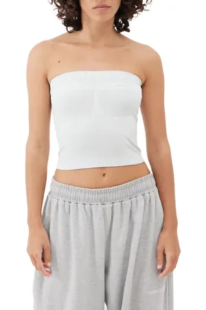 iets frans... Lara Knit Crop Tube Top in at Nordstrom, Size Medium