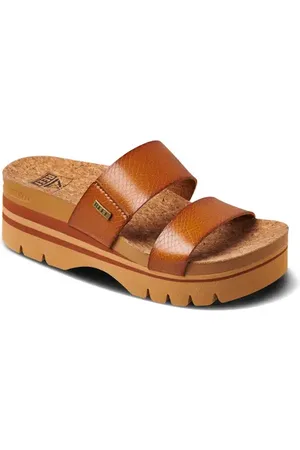 Reef Cushion Vista Higher Platform Slide Sandal in at Nordstrom, Size 9