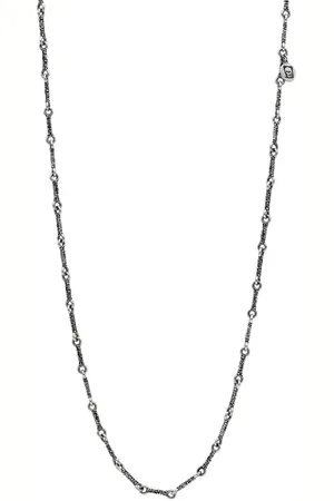 John Varvatos Artisan Sterling Chain Necklace at Nordstrom, Size 24