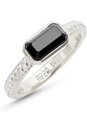 Anna Beck Rectangular Onyx Ring in at Nordstrom, Size 8