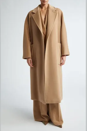 Max Mara Locri Wool & Cashmere Belted Coat in at Nordstrom, Size 10
