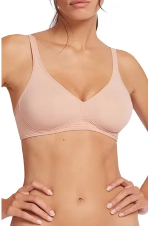 Wolford Cotton Contour 3W Wireless Plunge Bra in at Nordstrom, Size 34A
