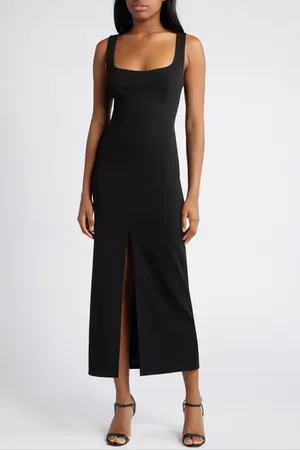 WAYF The Bravado Slit Front Dress in at Nordstrom, Size Xx-Small