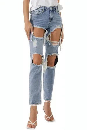 Grey Lab Distressed Jeans in at Nordstrom, Size 24