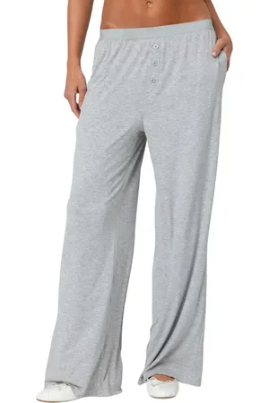 Edikted Heather M??lange Lounge Pants in at Nordstrom, Size Large