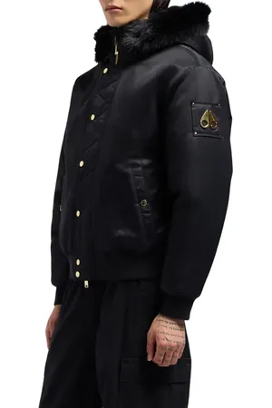 Moose Knuckles Denali Gold Series Bomber Jacket in at Nordstrom, Size Large