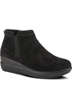Flexus by Spring Step Norala Waterproof Wedge Bootie in at Nordstrom, Size 5.5-6Us