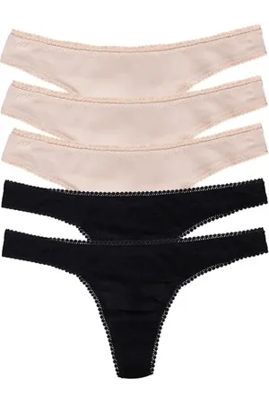 On Gossamer 5-Pack Mesh Hip Thongs in at Nordstrom, Size Large