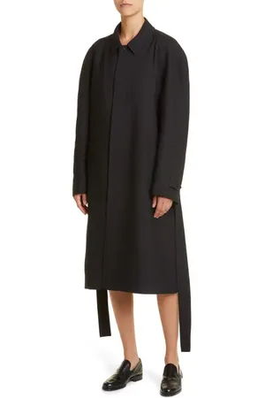 The Row Devitt Relaxed Wool Blend Coat in at Nordstrom, Size Small