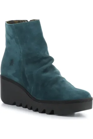 Fly London Baan Platform Wedge Bootie in at Nordstrom, Size 6-6.5Us
