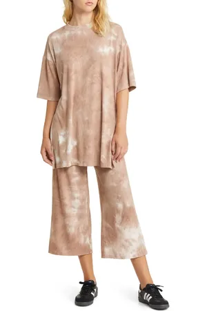 Dressed in Lala Lex Ribbed Top & Pants in at Nordstrom, Size Small