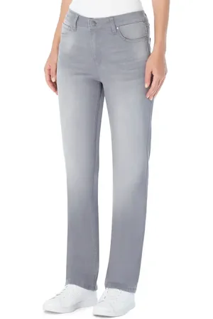 Jones New York Lexington Straight Leg Jeans in at Nordstrom, Size 4