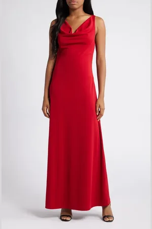 WAYF The Tamara Cowl Neck Gown in at Nordstrom, Size X-Large
