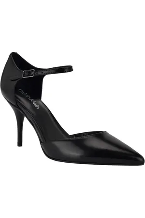 Calvin Klein Crimza Ankle Strap Pump in at Nordstrom, Size 9