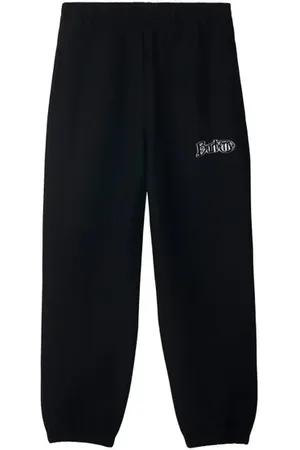 Burberry Logo Cotton Jogging Pants in at Nordstrom, Size Large