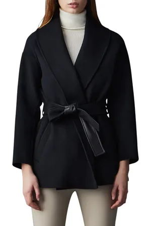 Mackage Tyra Wool Coat in at Nordstrom, Size X-Large